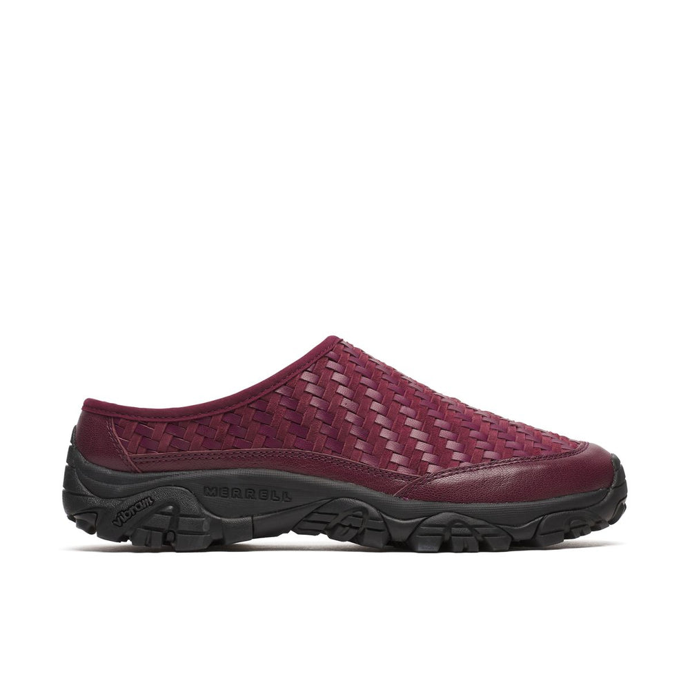 Unisex Moab 2 Slide Leather Woven 1TRL Casual Slip Ons Merrell Discount
