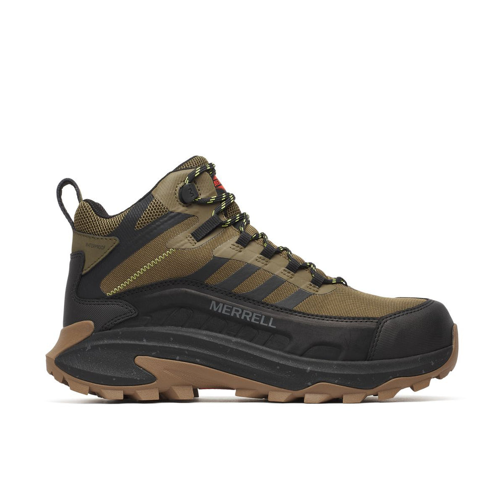 Men's Moab Speed 2 FX Mid Carbon Fiber Waterproof Work Shoes Merrell For Sale