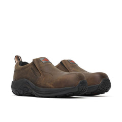 Women Jungle Moc Leather Comp Toe Work Shoe Merrell Onsale
