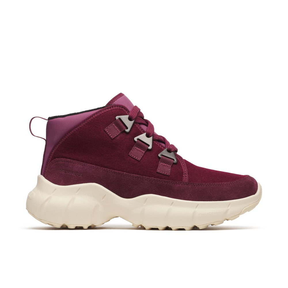 Women's Clover Mid Wool Waterproof Casual Boots Merrell Discount