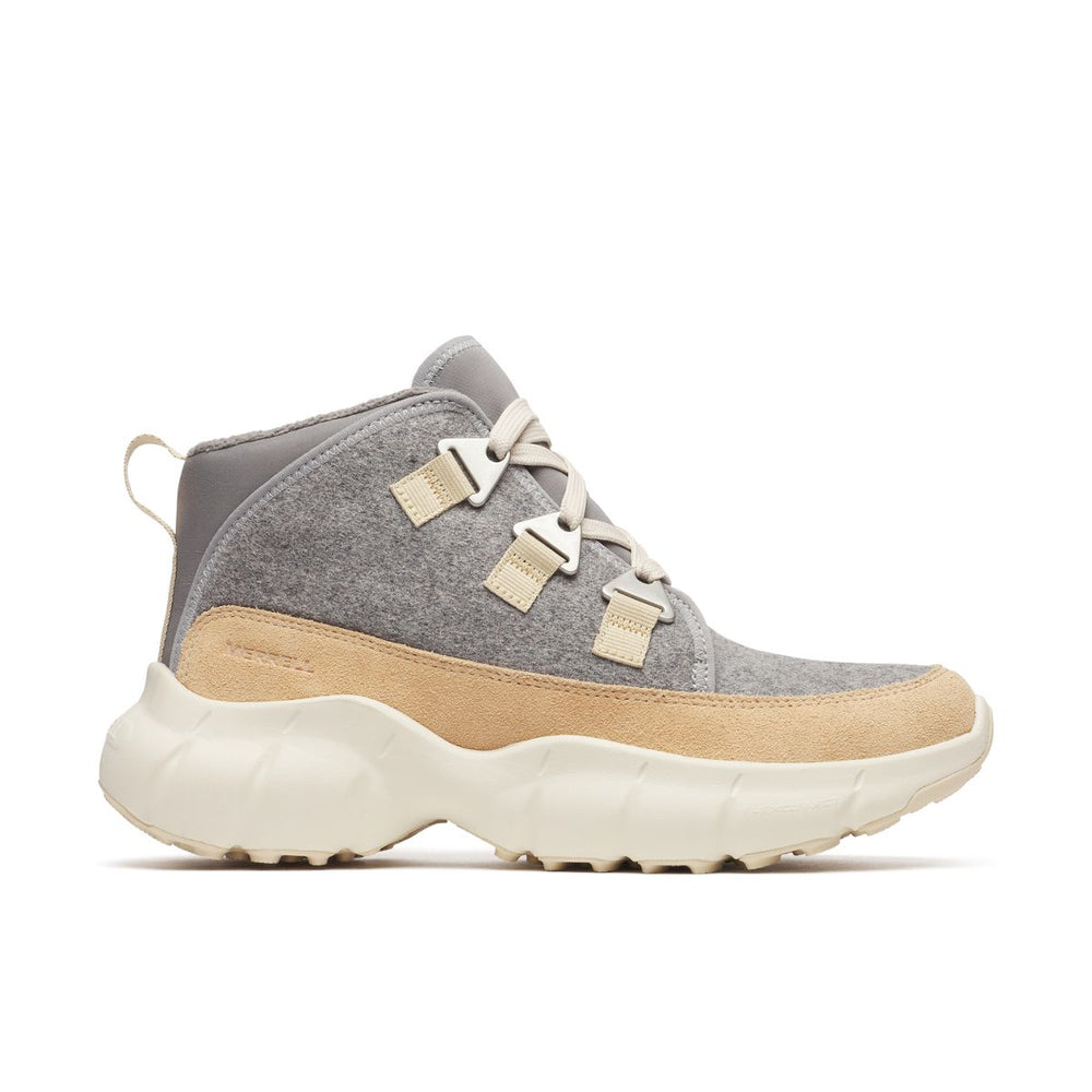 Women's Clover Mid Wool Waterproof Casual Boots Merrell Onsale