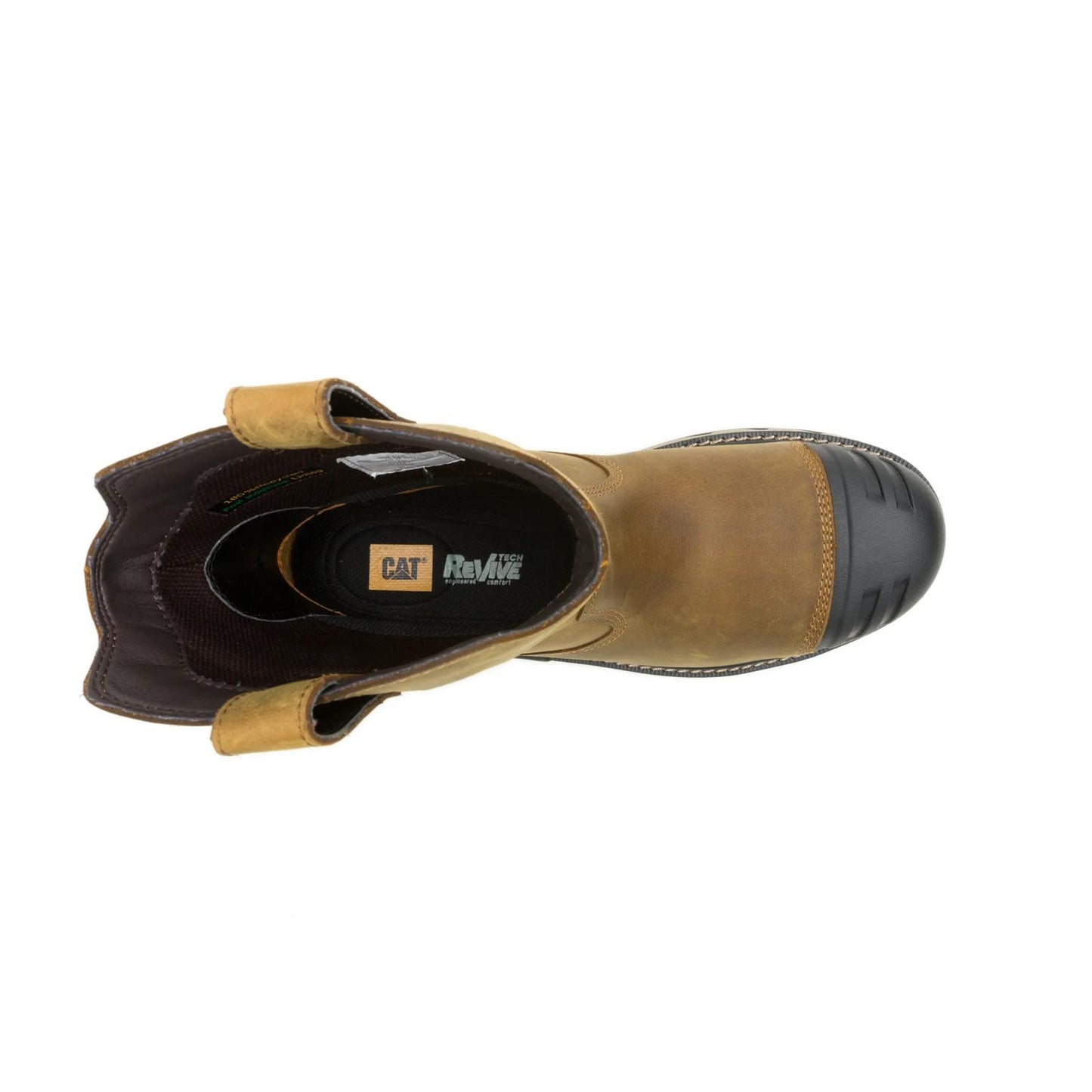 Cat Footwear Men's Excavator Power Spring™ Wellington Waterproof Composite Toe Work Boot