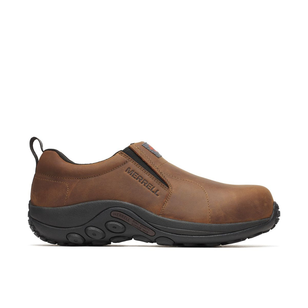Men - Jungle Moc Leather Hi-Vis Carbon Fiber Low - Shoes Merrell For Sale
