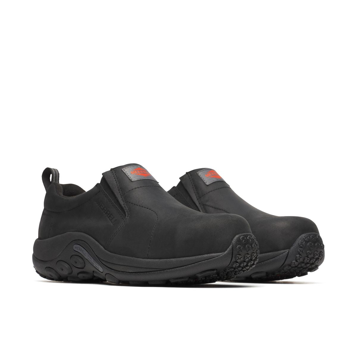 Men - Jungle Moc Leather Hi-Vis Carbon Fiber Low Wide Width - Slip Ons Merrell Discount
