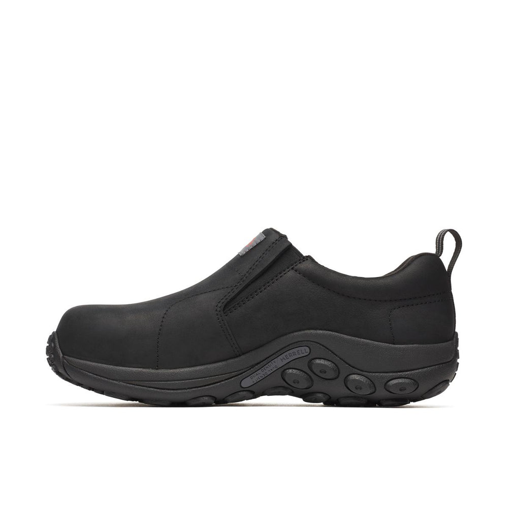 Men - Jungle Moc Leather Hi-Vis Carbon Fiber Low Wide Width - Slip Ons Merrell Discount