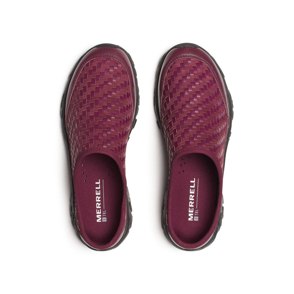 Unisex Moab 2 Slide Leather Woven 1TRL Casual Slip Ons Merrell Discount