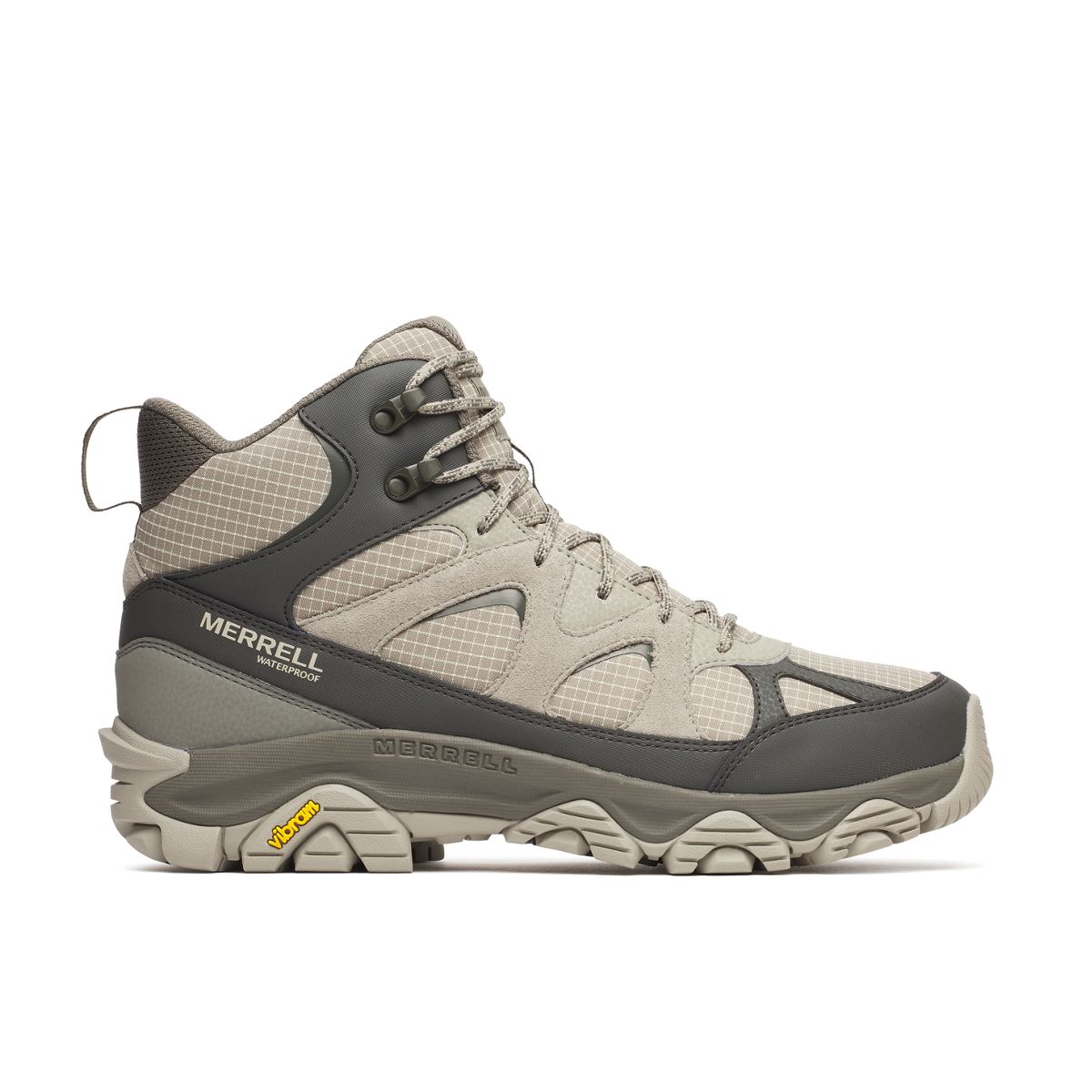 Men's Thermo Snow Grip Mid Waterproof Winter Hiking Boots Merrell Onsale