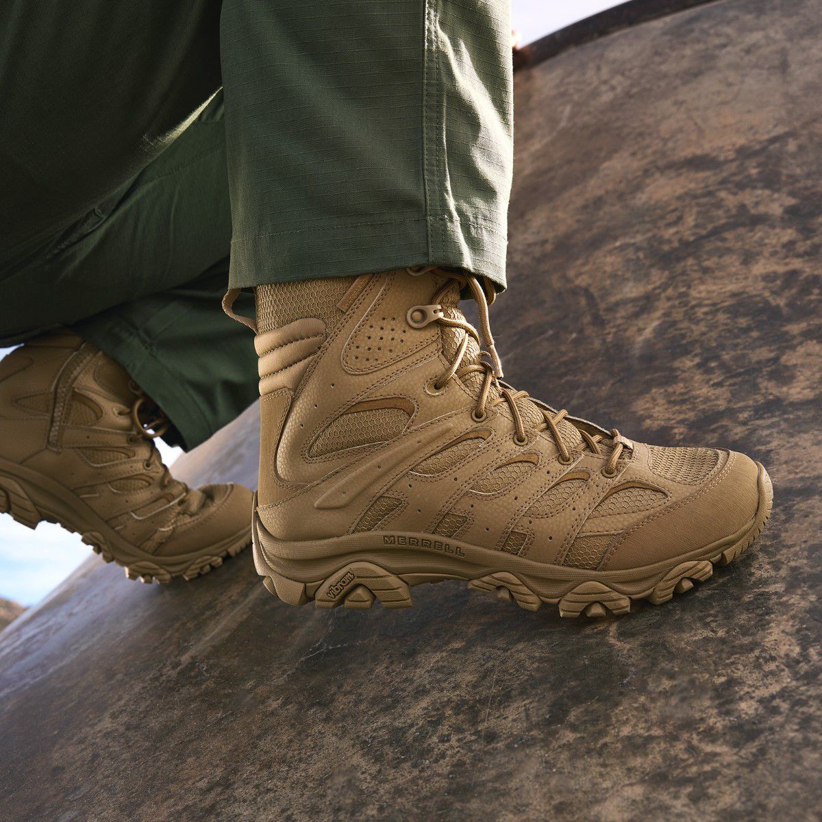 Men's Moab 3 8" Tactical Zip Waterproof Boot Merrell