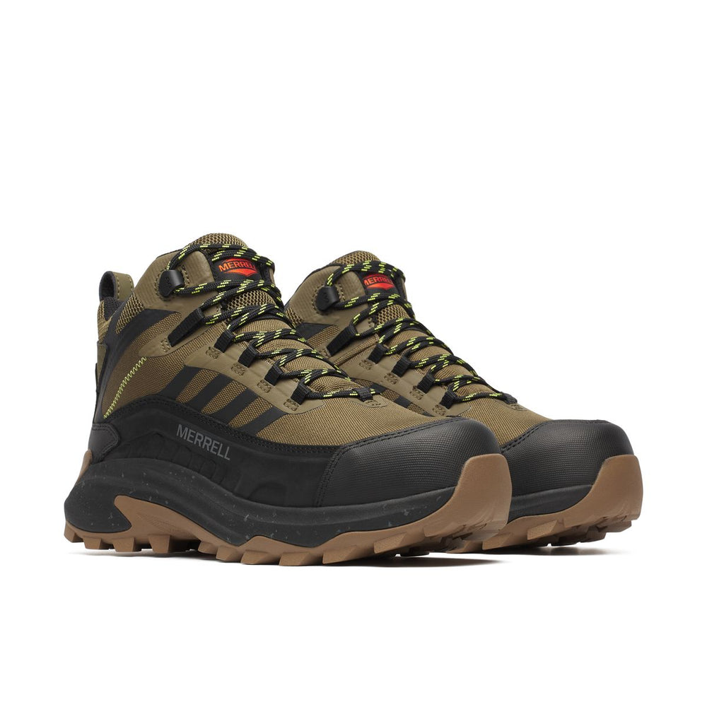 Men's Moab Speed 2 FX Mid Carbon Fiber Waterproof Work Shoes Merrell For Sale