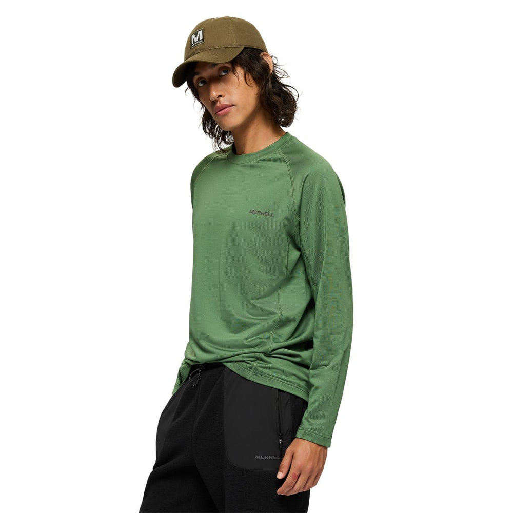Men - Tech Long Sleeve Tee - Long Sleeves Merrell Near Me