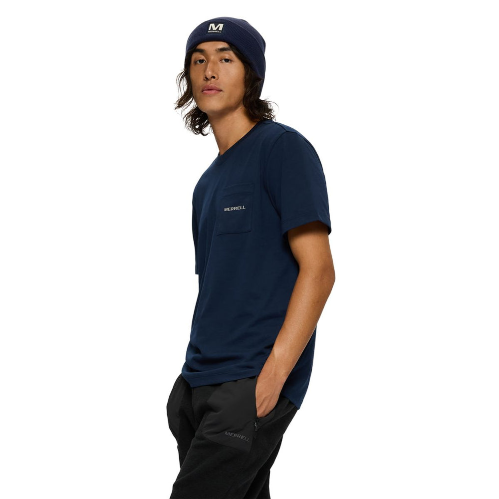 Men - Relaxed Pocket Short Sleeve Tee - Short Sleeves Merrell Discount