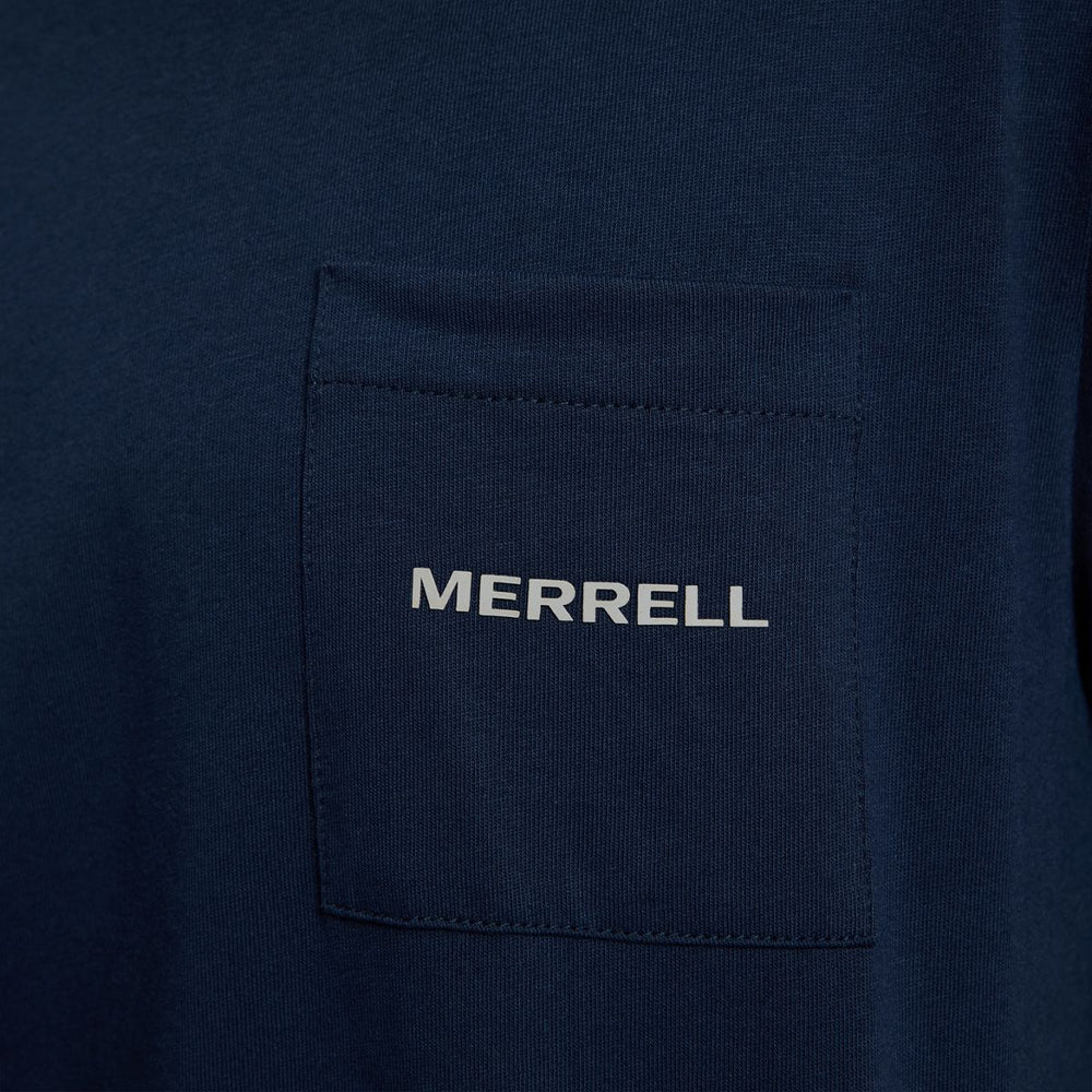 Men - Relaxed Pocket Short Sleeve Tee - Short Sleeves Merrell Discount