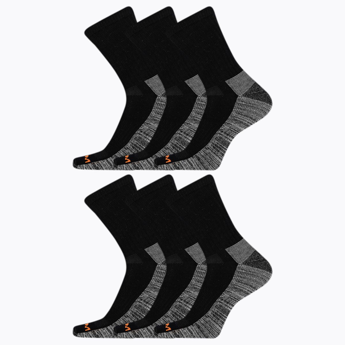 Work Crew Sock 6 Pack - Socks Merrell On Sale