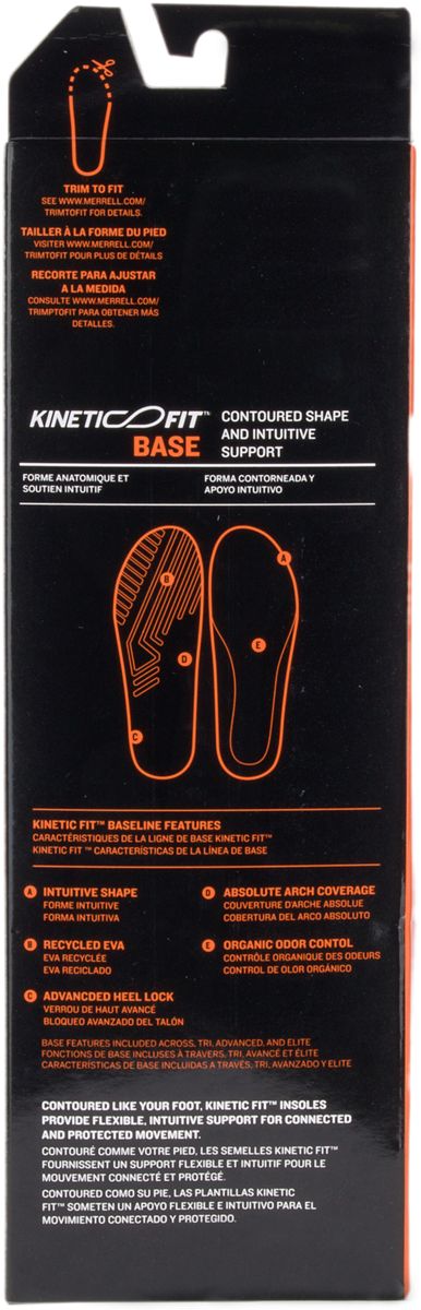 Men - Kinetic Fit™ Base Footbed - Insoles Merrell For Sale