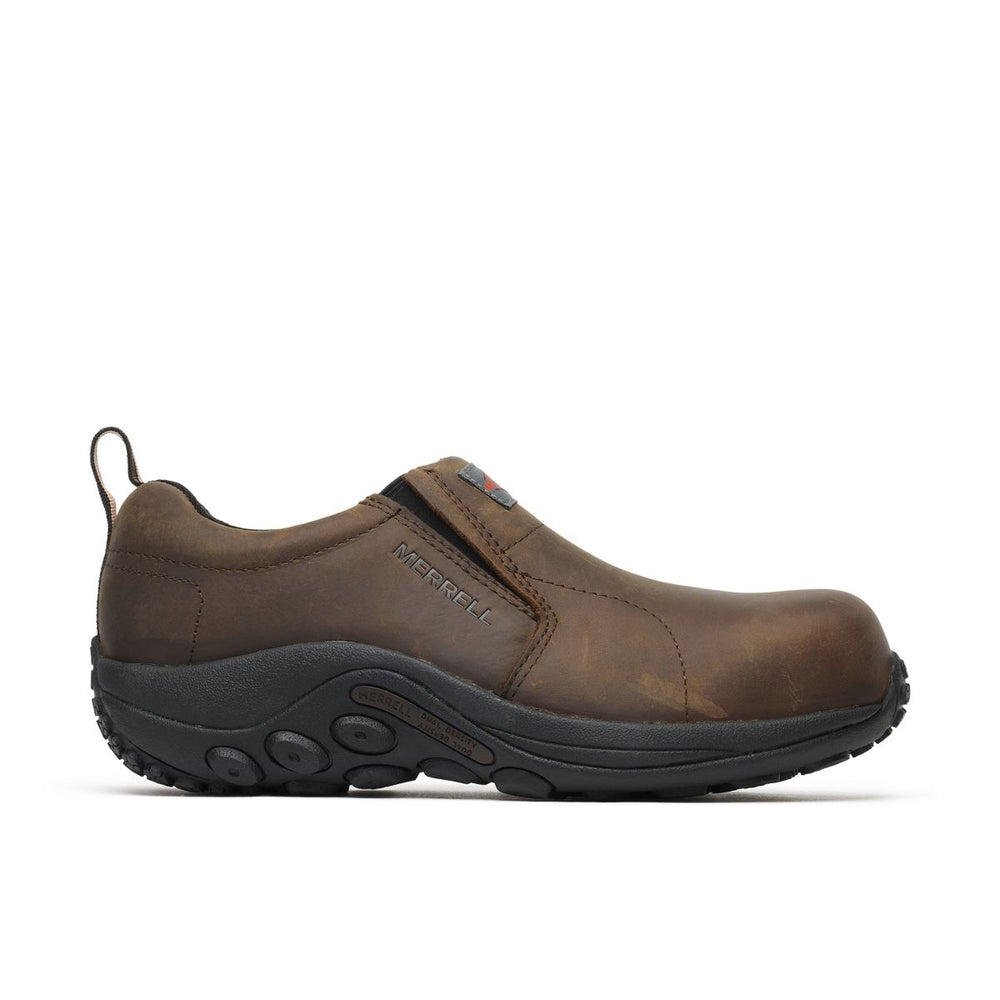 Women Jungle Moc Leather Comp Toe Work Shoe Merrell Onsale
