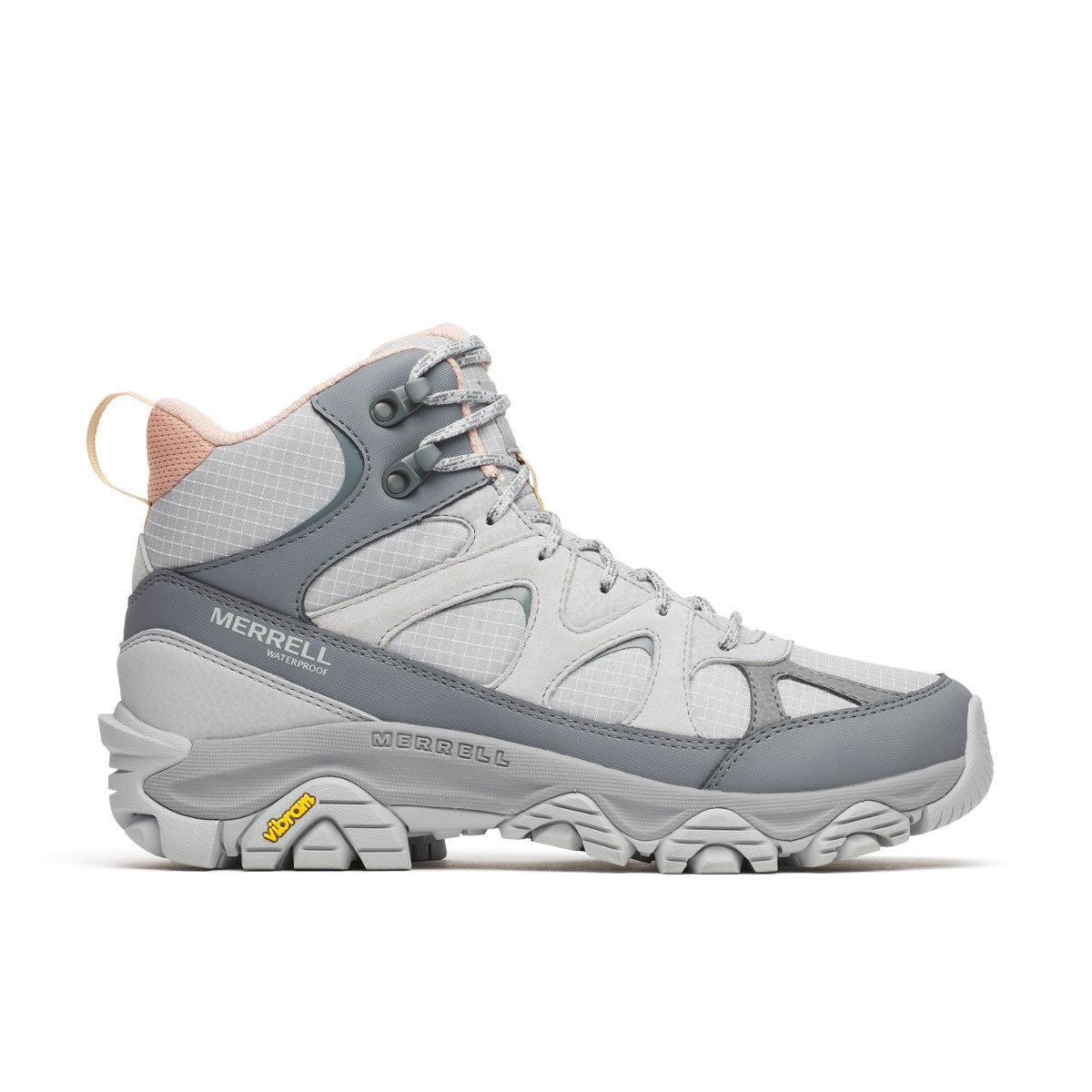 Women's Thermo Snow Grip Mid Waterproof Winter Hiking Boots Merrell Onsale
