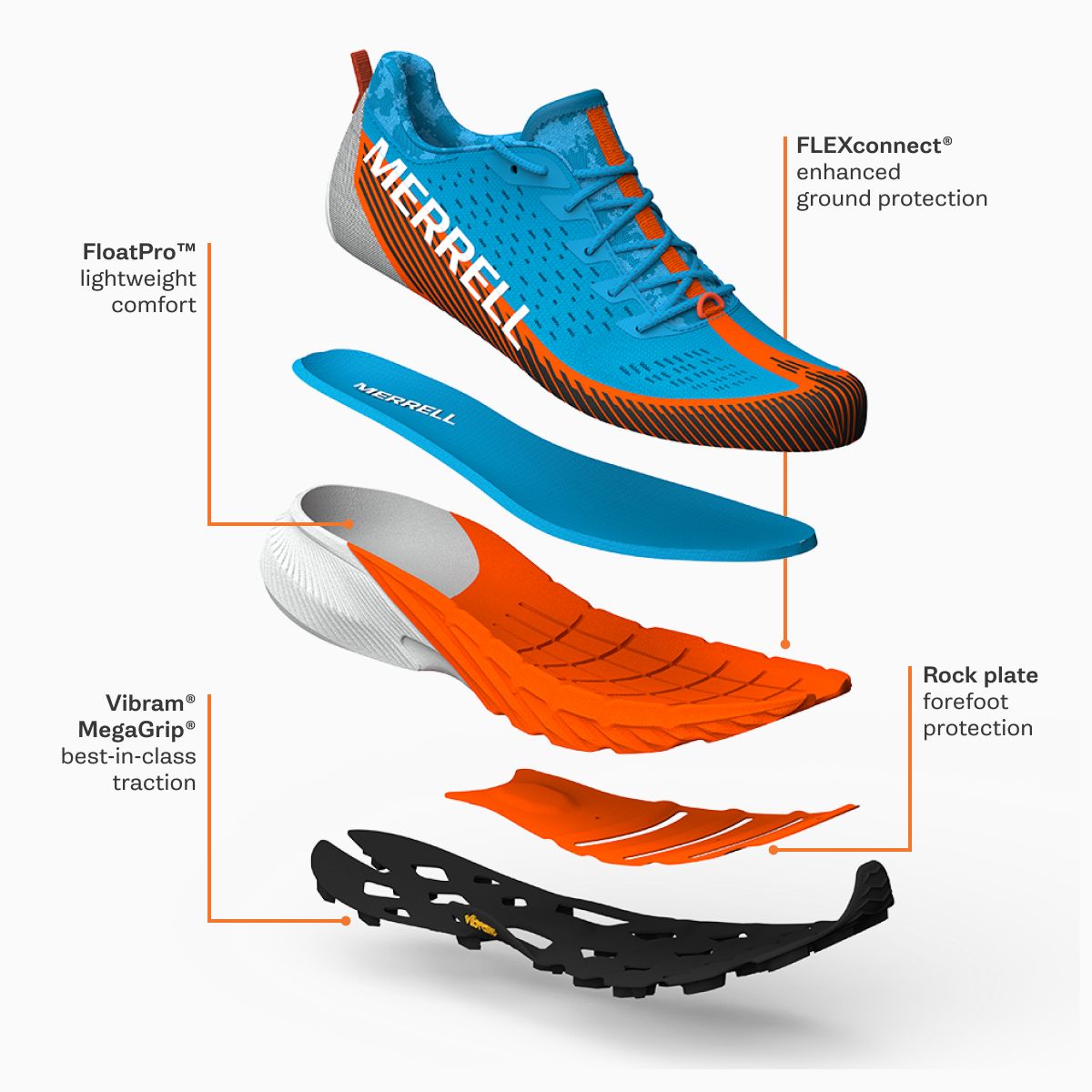 Women's Agility Peak 5 Trail Running Shoes Merrell On Sale