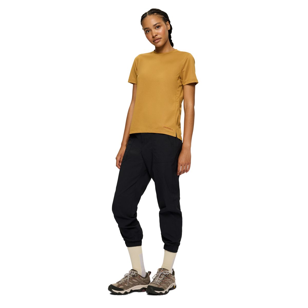 Women - Active Short Sleeve Tee - Short Sleeves Merrell Near Me