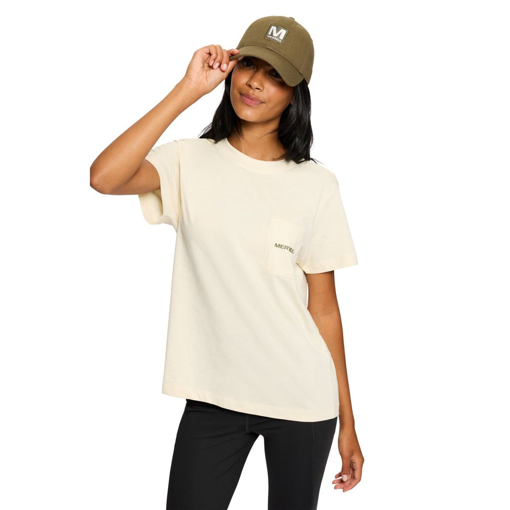 Women - Relaxed Pocket Short Sleeve Tee - Short Sleeves Merrell Discount