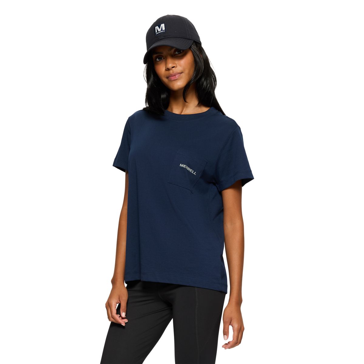 Women - Relaxed Pocket Short Sleeve Tee - Short Sleeves Merrell On Sale