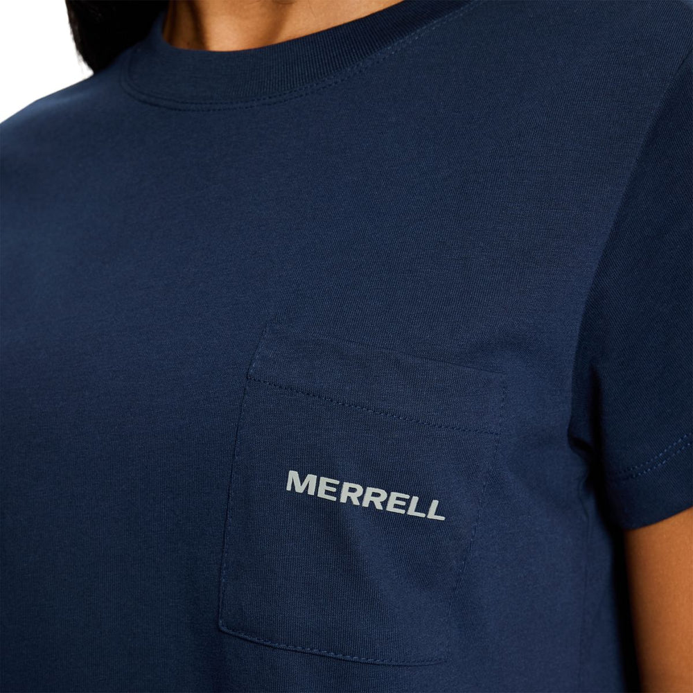 Women - Relaxed Pocket Short Sleeve Tee - Short Sleeves Merrell On Sale
