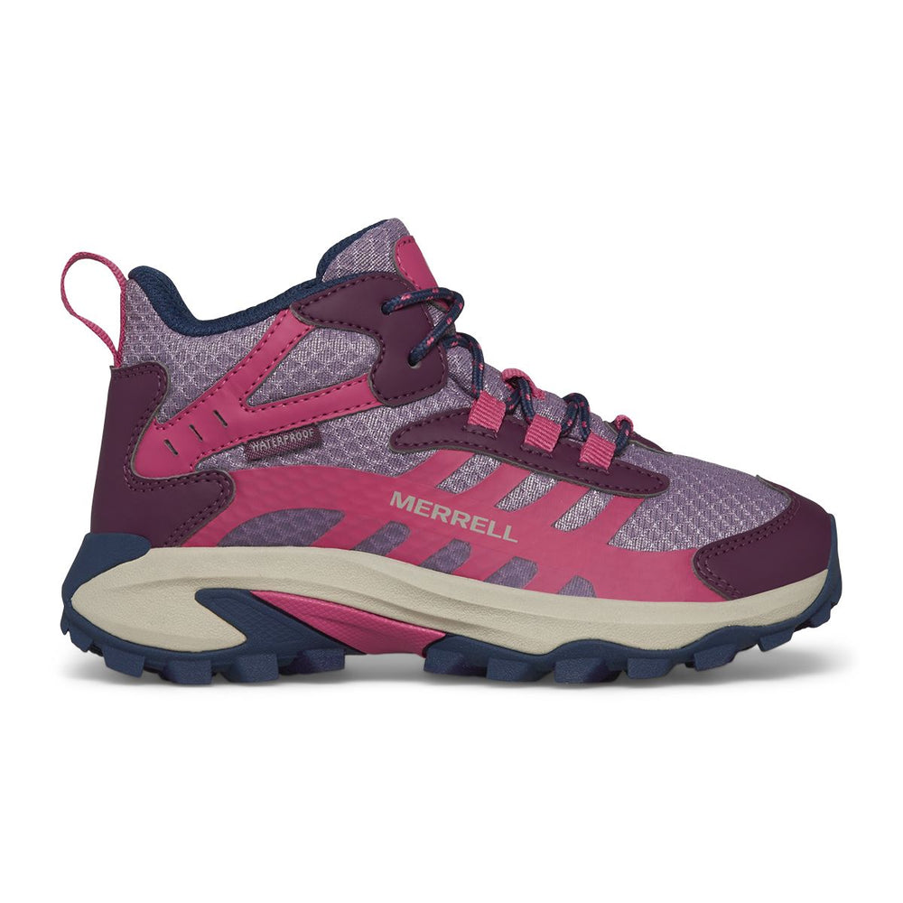 Kid - Moab Speed 2 Mid Waterproof - Athletics BK Merrell US