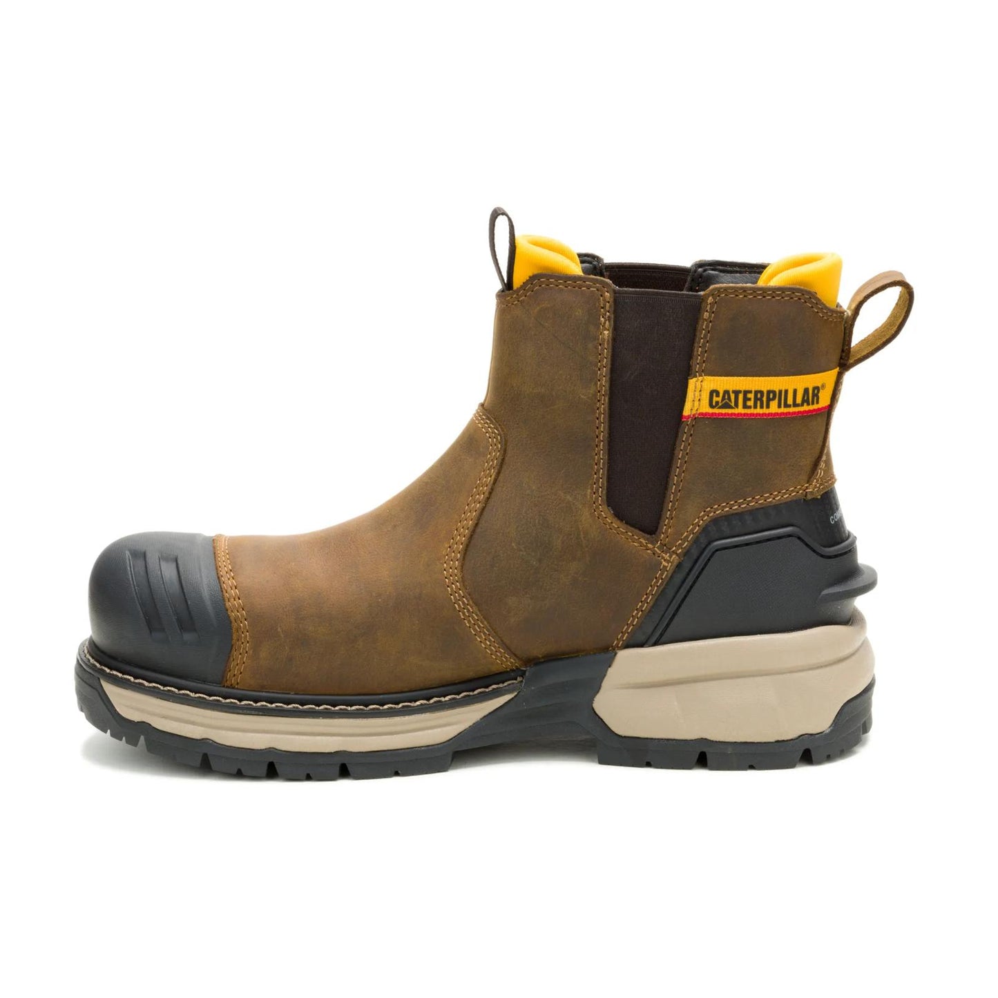 Cat Footwear Excavator Power Spring™ Chelsea Waterproof Composite Toe Work Boot