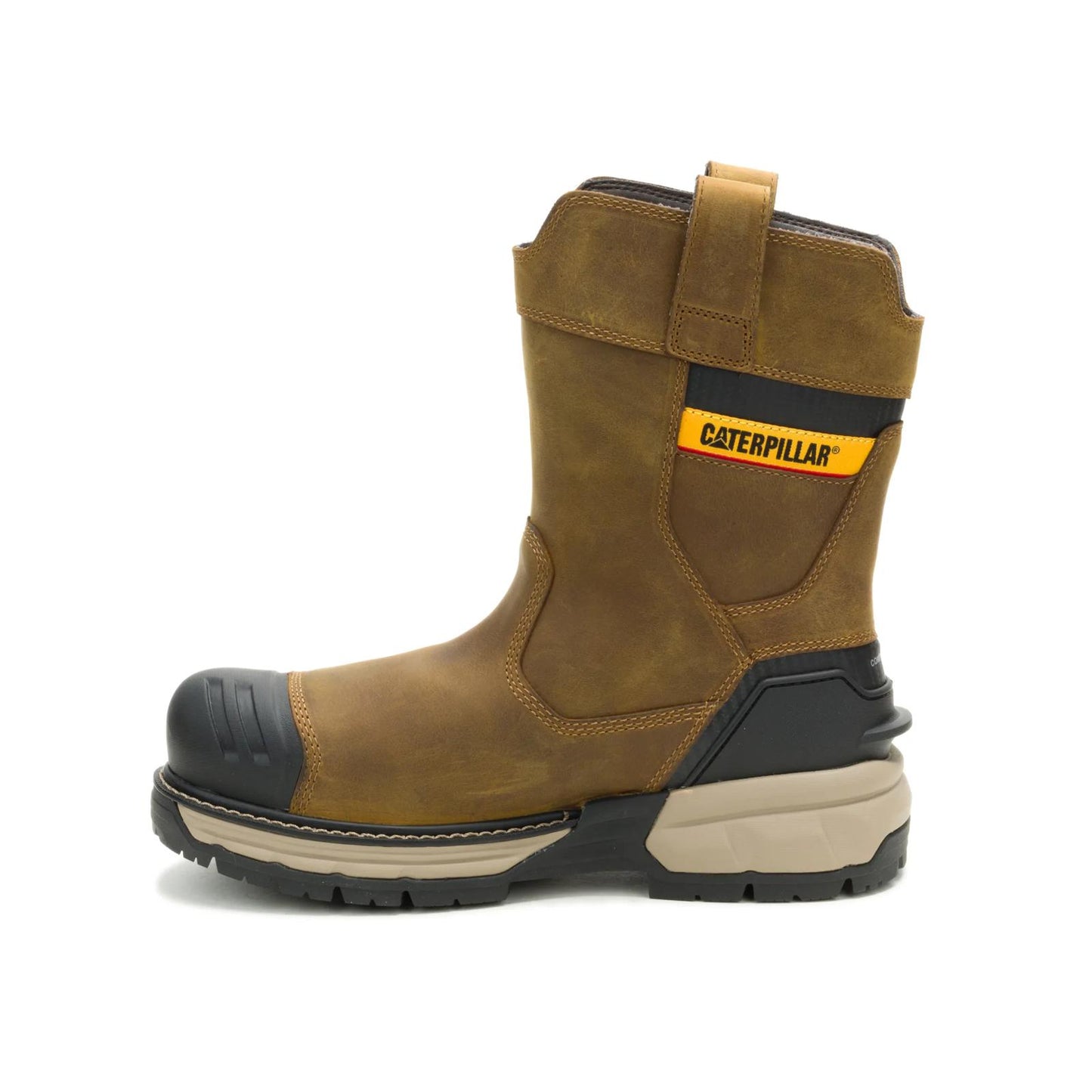 Cat Footwear Men's Excavator Power Spring™ Wellington Waterproof Composite Toe Work Boot