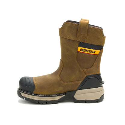 Cat Footwear Men's Excavator Power Spring™ Wellington Waterproof Composite Toe Work Boot