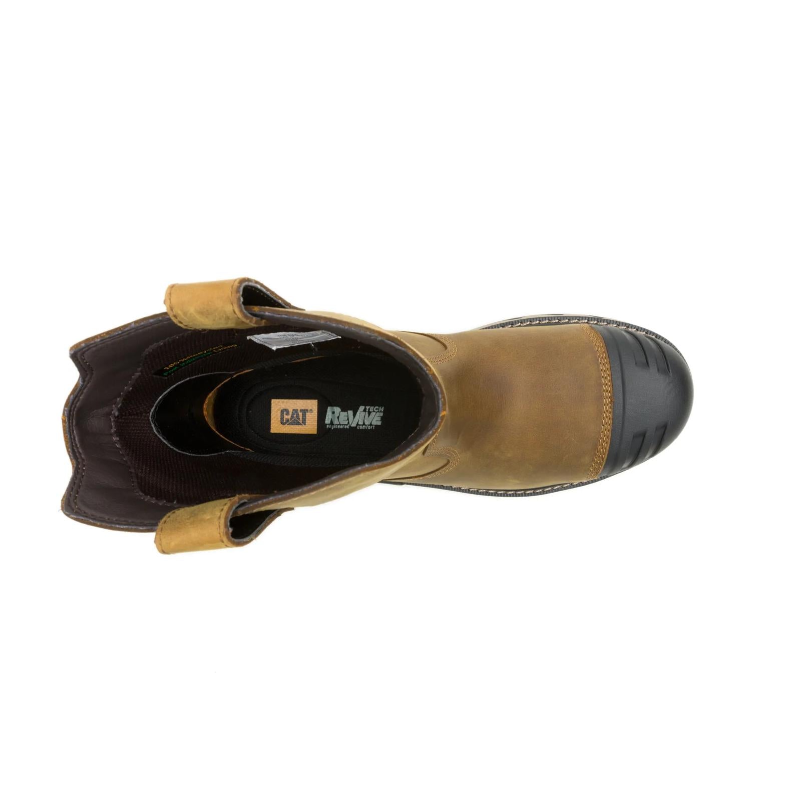 Cat Footwear Men's Excavator Power Spring™ Wellington Waterproof Composite Toe Work Boot