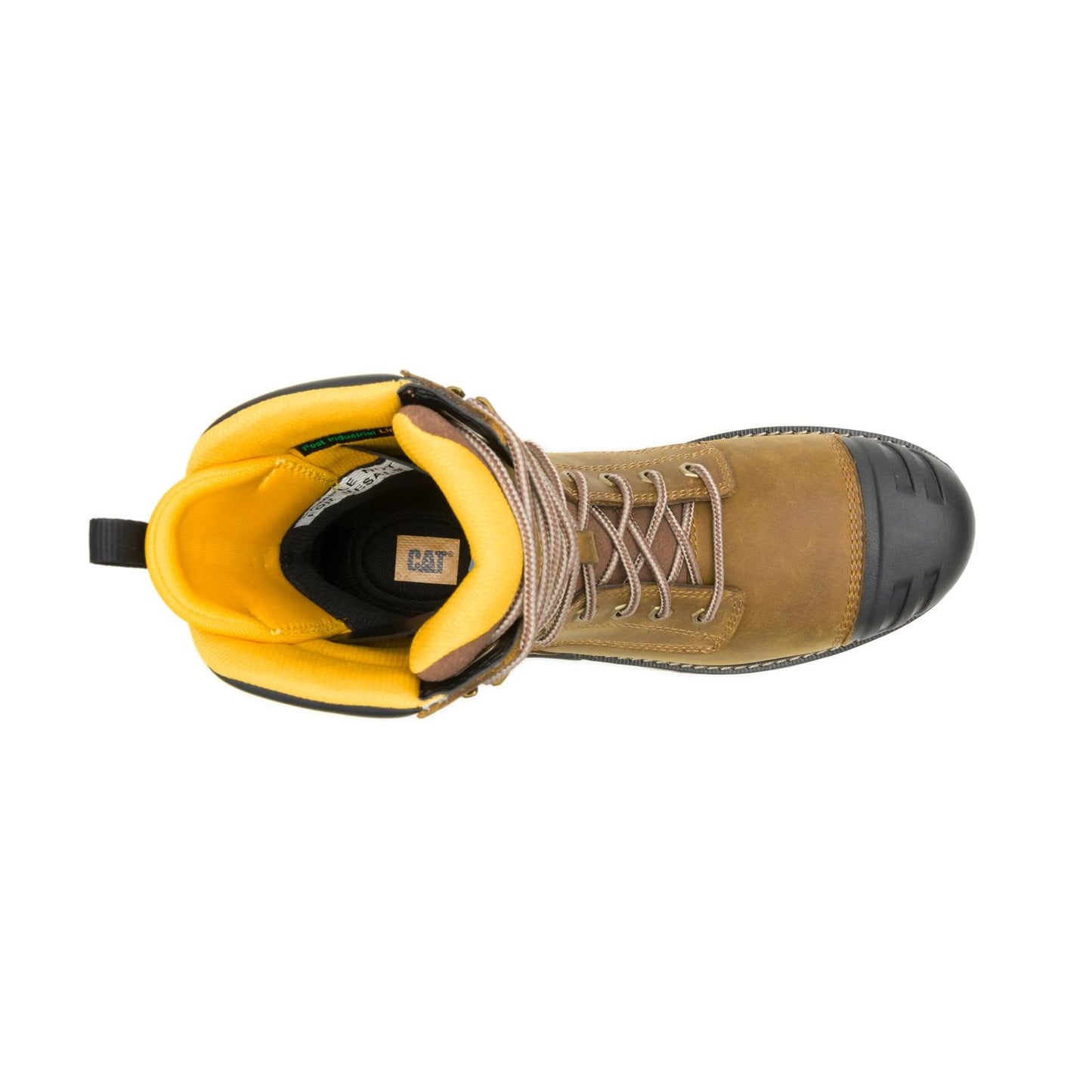 Cat Footwear Men's Excavator Power Spring 8" Waterproof Composite Toe Work Boot