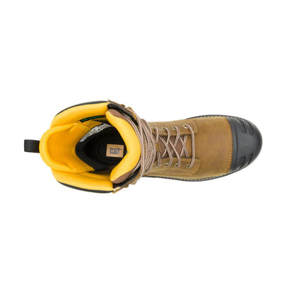 Cat Footwear Men's Excavator Power Spring 8" Waterproof Composite Toe Work Boot