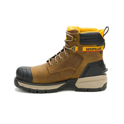 Cat Footwear Men's Excavator Power Spring 6" Waterproof Work Boot