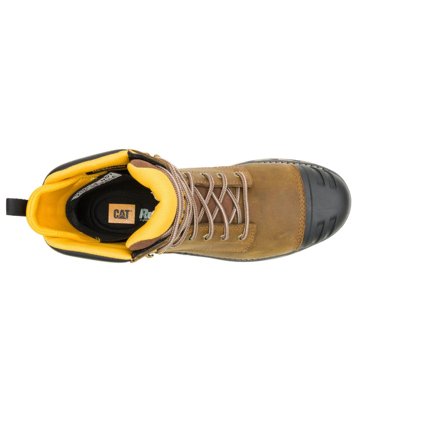 Cat Footwear Men's Excavator Power Spring 6" Waterproof Work Boot