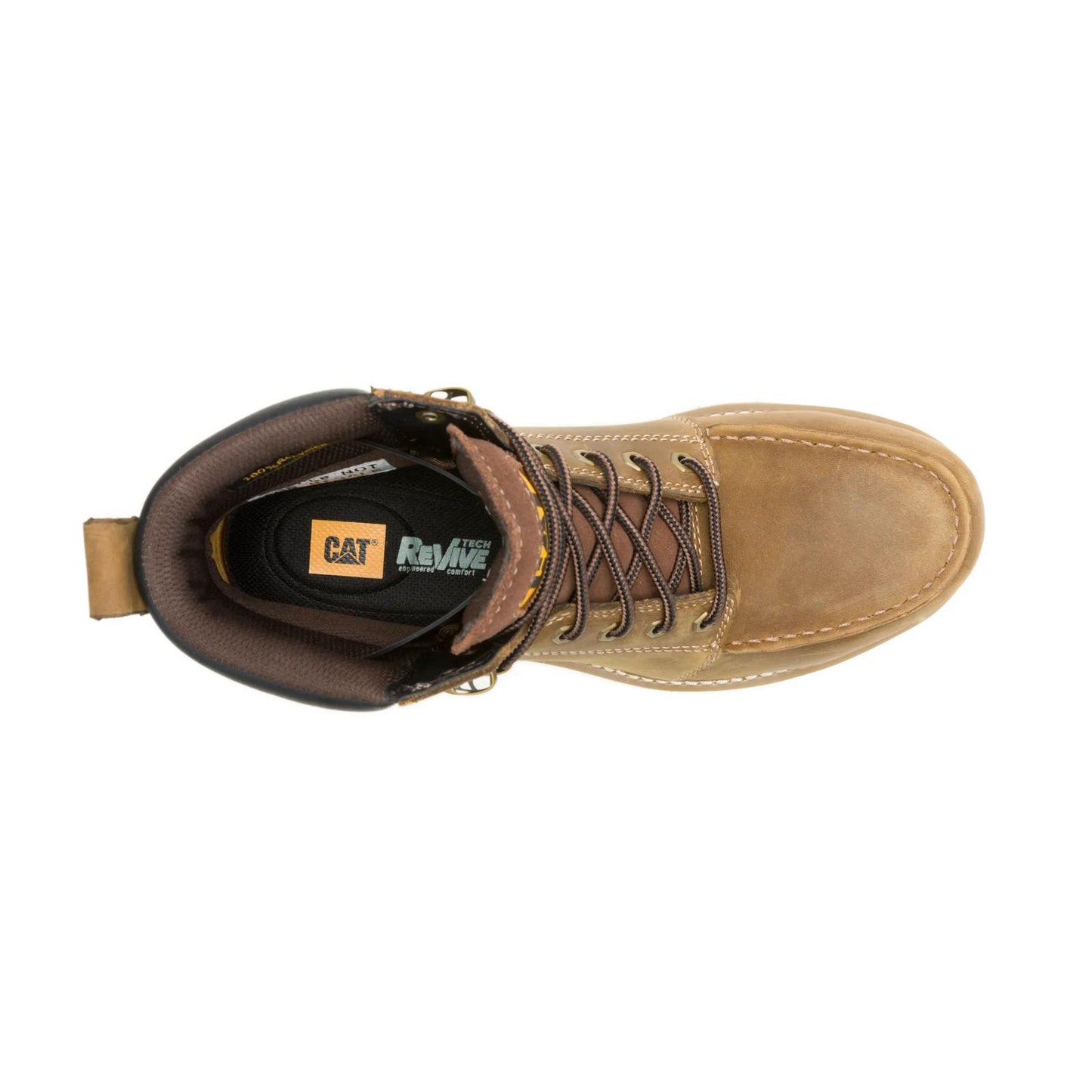 Cat Footwear Men's Second Shift Grader Moc Steel Toe Work Boot