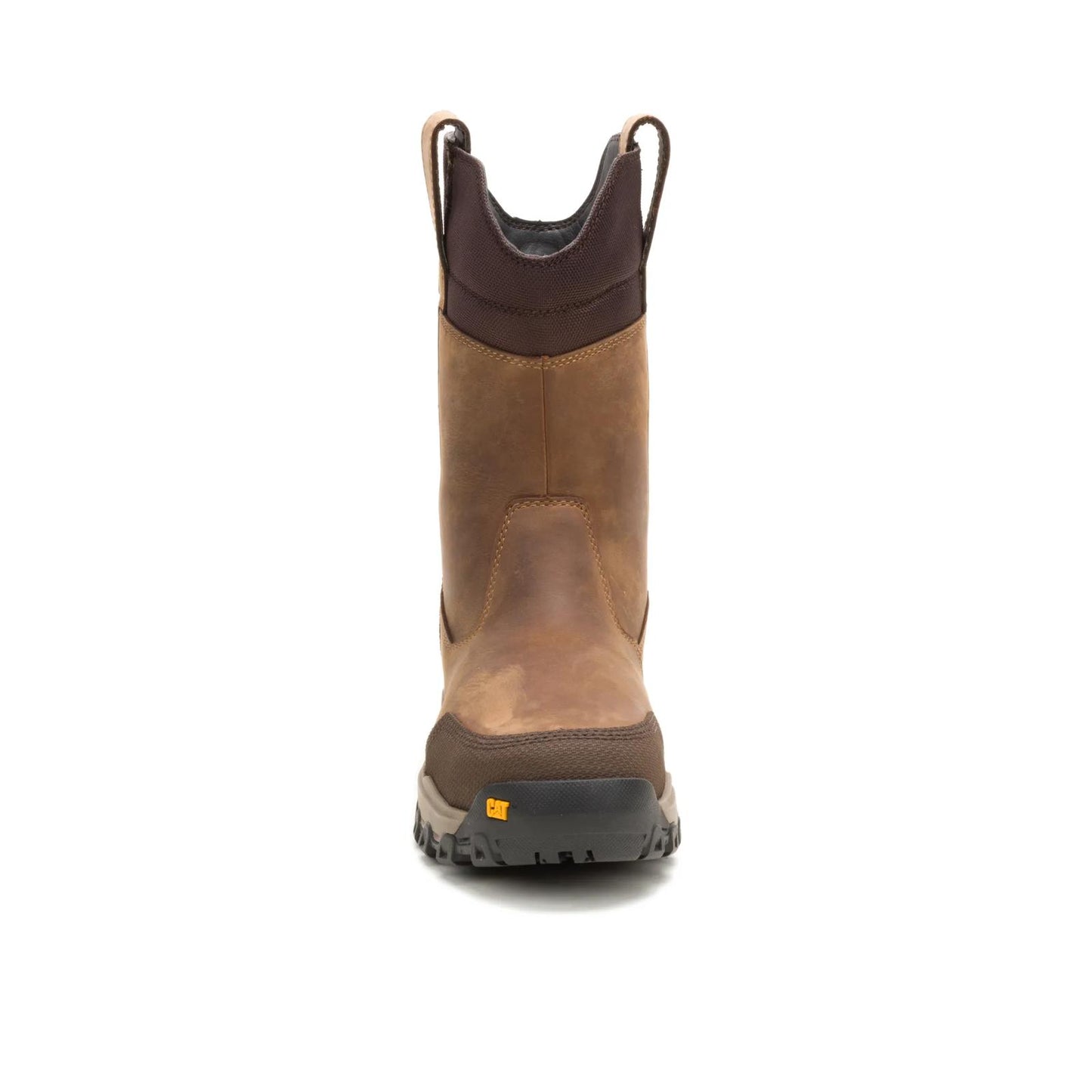 Cat Footwear Pull-On Waterproof Steel Toe Work Boot