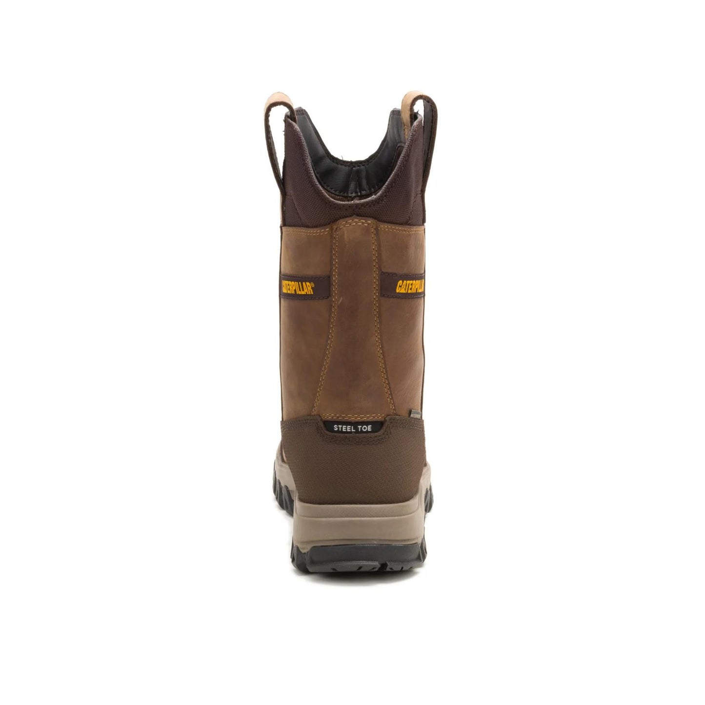 Cat Footwear Pull-On Waterproof Steel Toe Work Boot