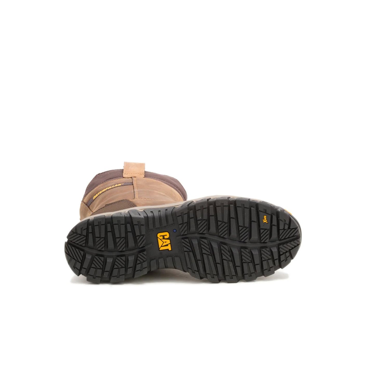 Cat Footwear Pull-On Waterproof Steel Toe Work Boot