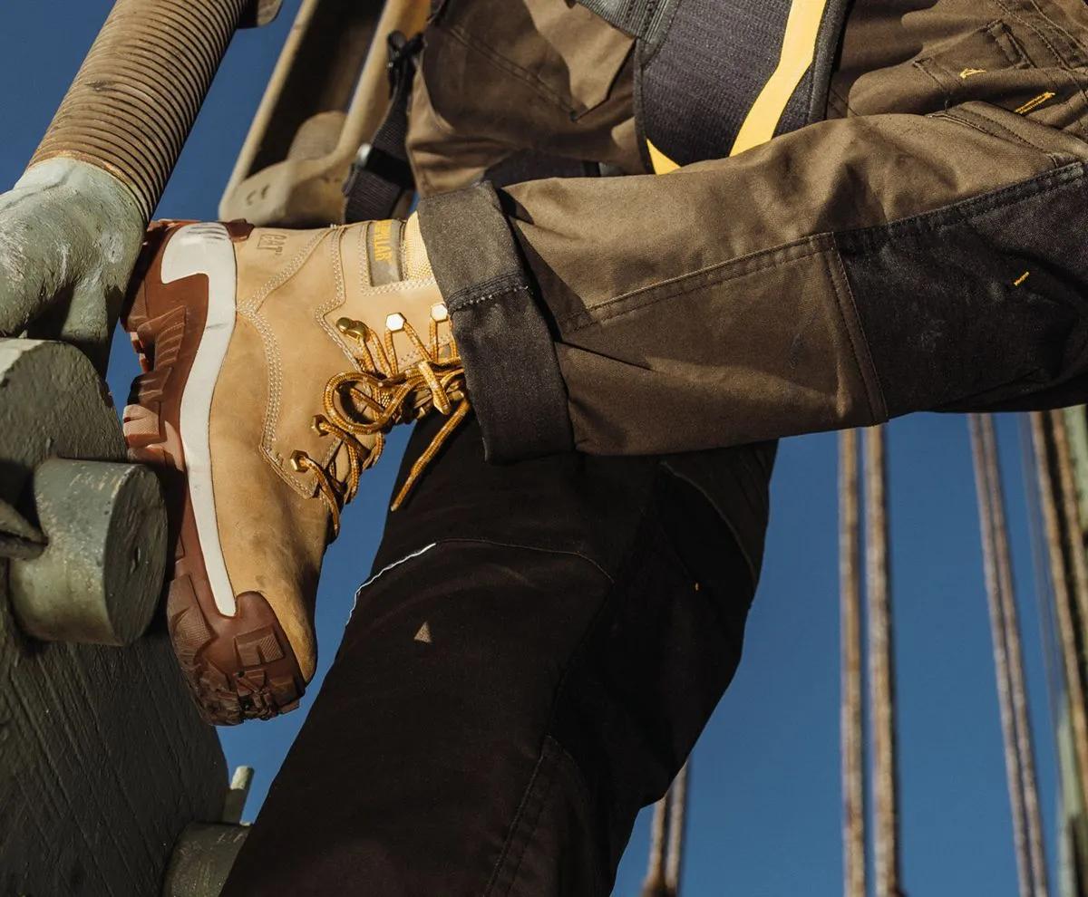 Cat Footwear Men's Invader Hi Steel Toe Work Boot