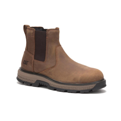 Cat Footwear Men's Exposition Chelsea Alloy Toe Work Boot
