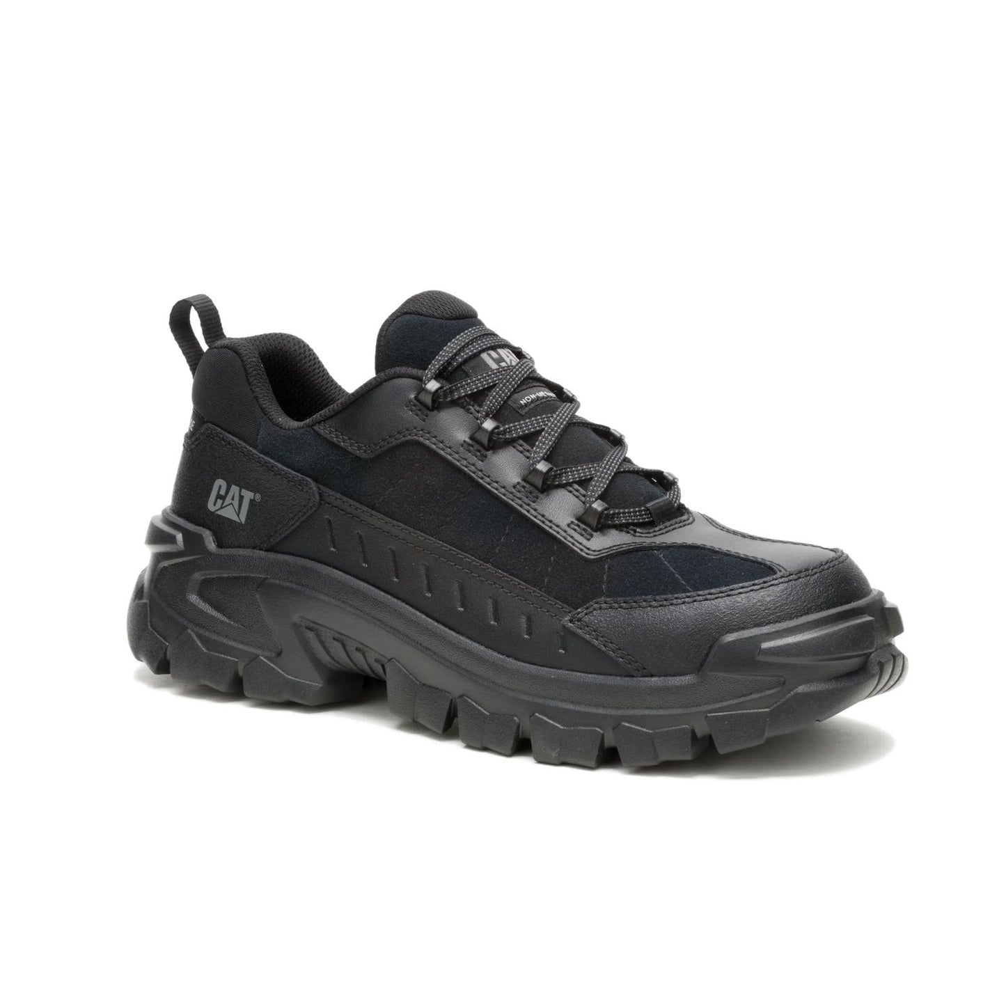 Cat Footwear Invader Sport Lo Leather Composite Toe Work Shoe