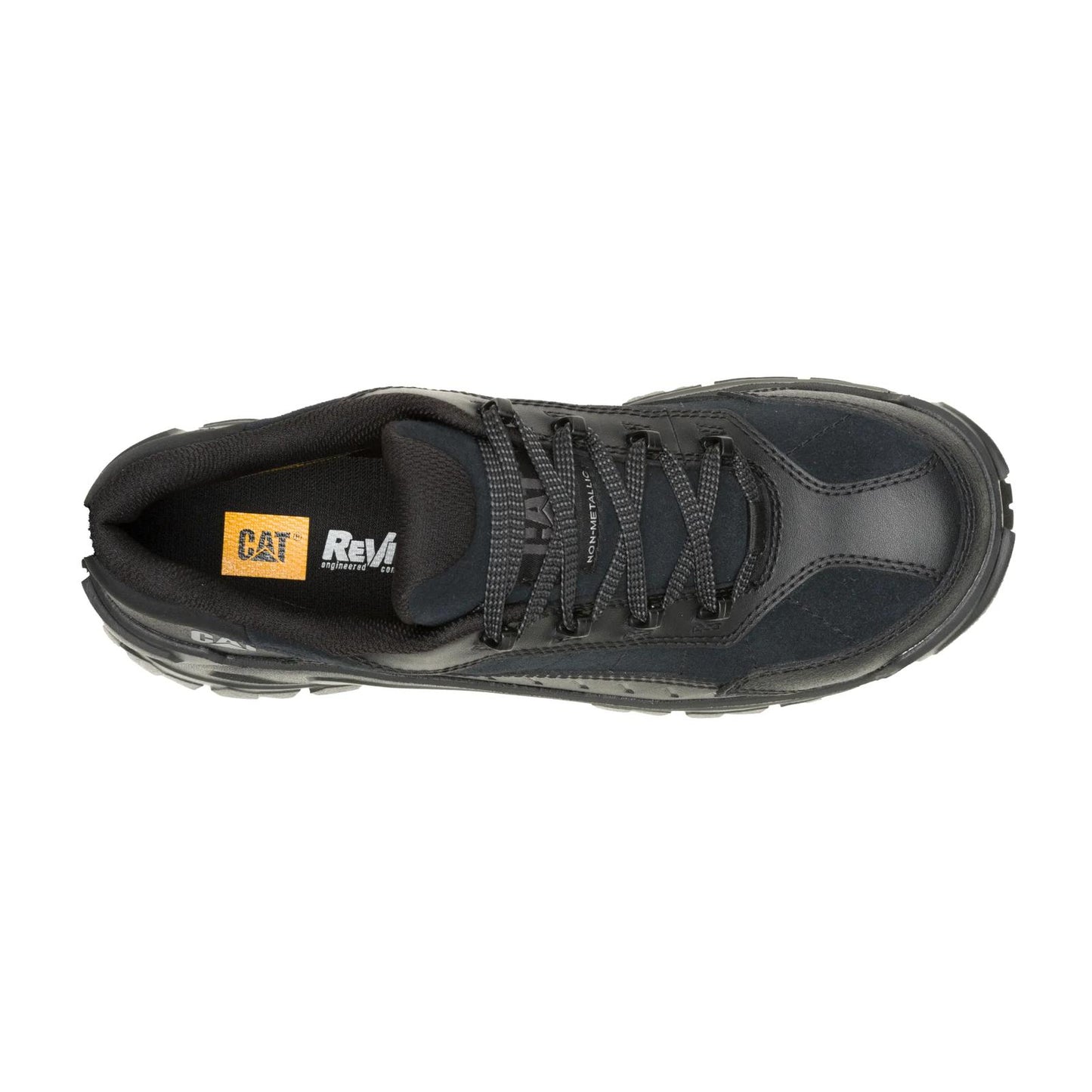 Cat Footwear Invader Sport Lo Leather Composite Toe Work Shoe