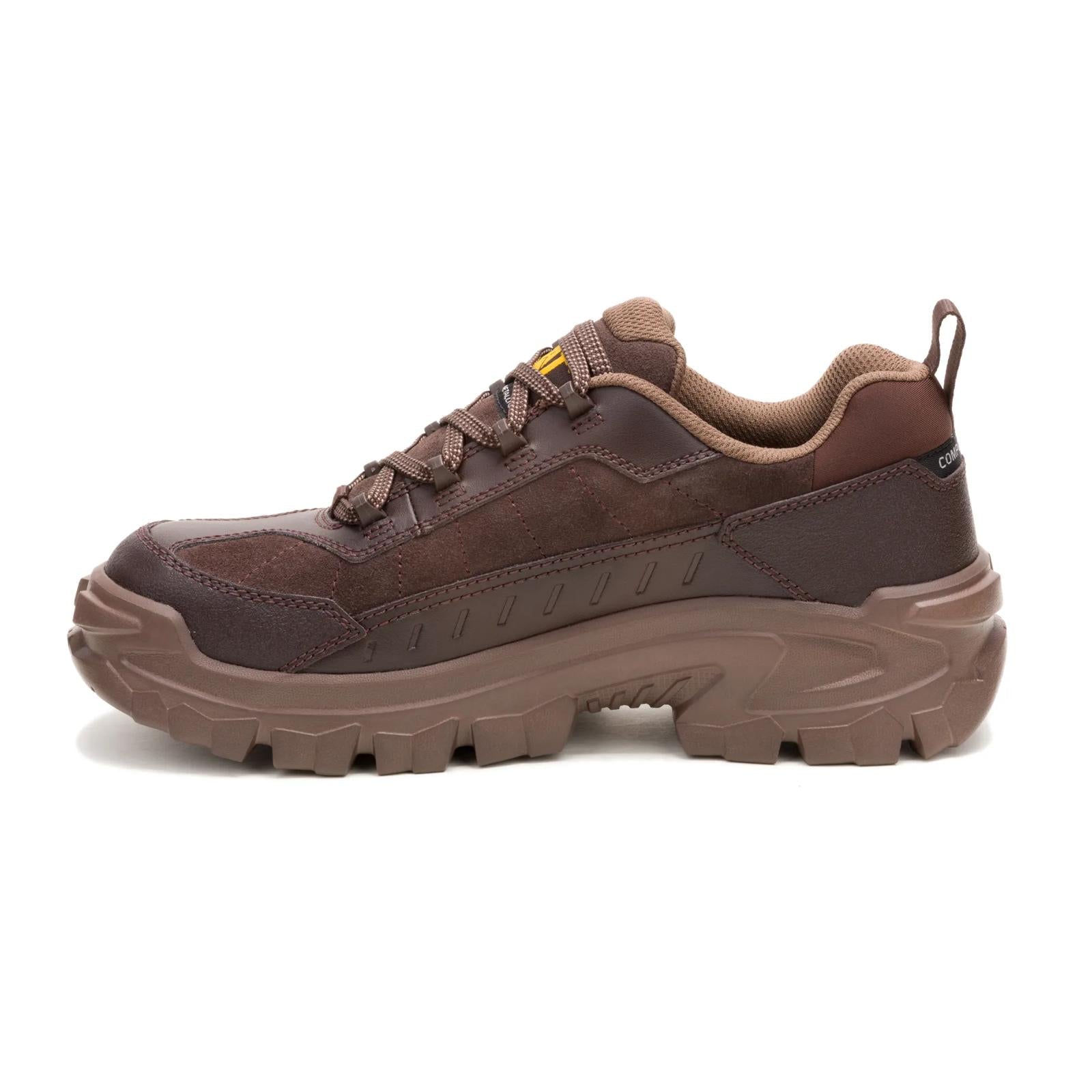 Cat Footwear Invader Sport Lo Leather Composite Toe Work Shoe