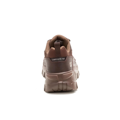 Cat Footwear Invader Sport Lo Leather Composite Toe Work Shoe