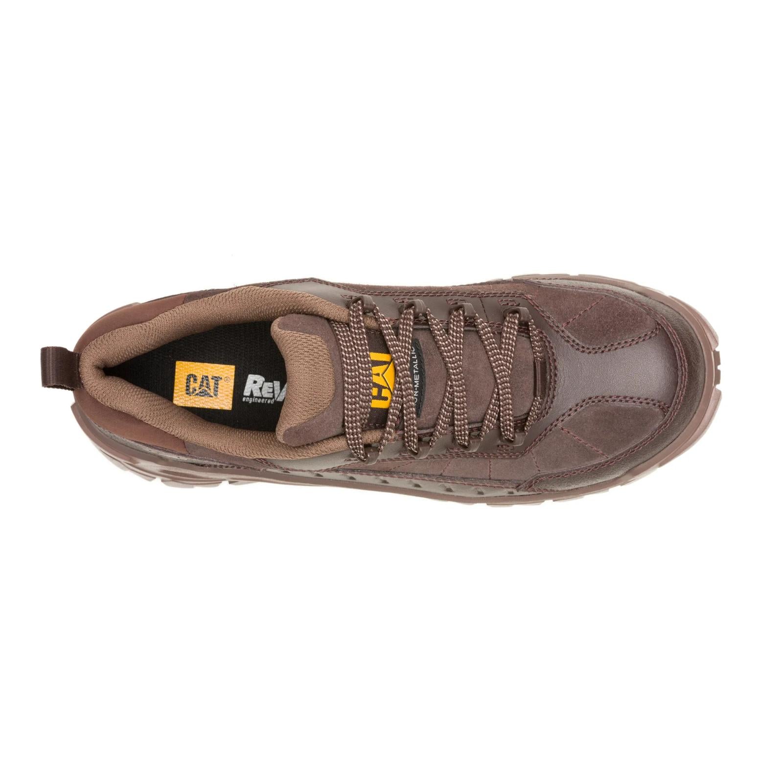 Cat Footwear Invader Sport Lo Leather Composite Toe Work Shoe