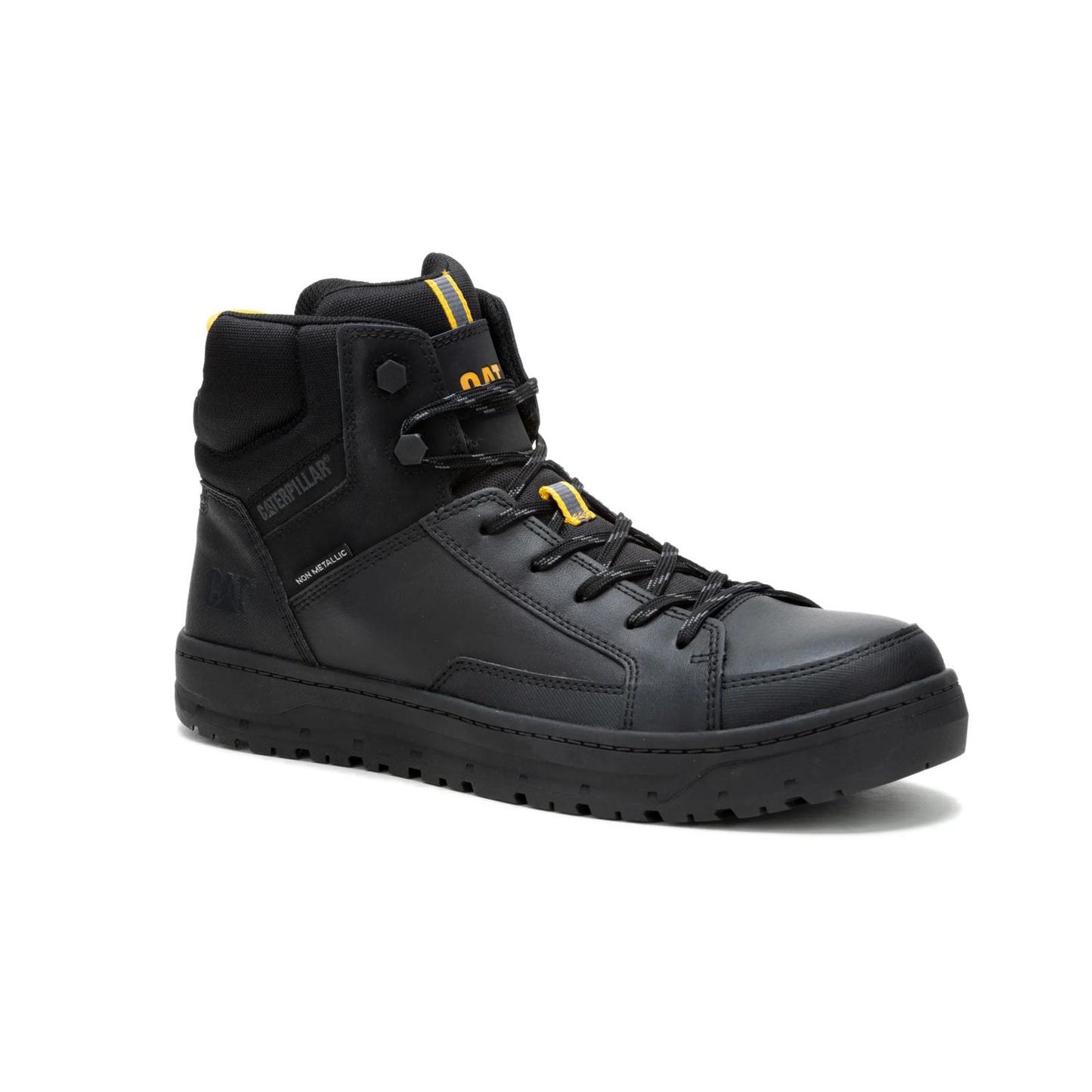 Cat Footwear Men's Streamline Court Mid Composite Toe Work Shoe