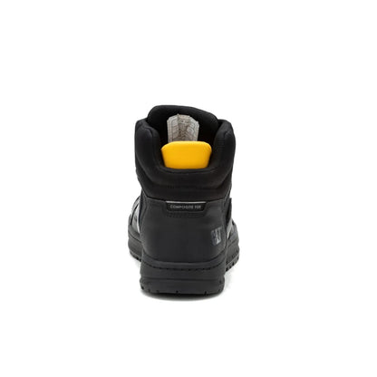 Cat Footwear Men's Streamline Court Mid Composite Toe Work Shoe
