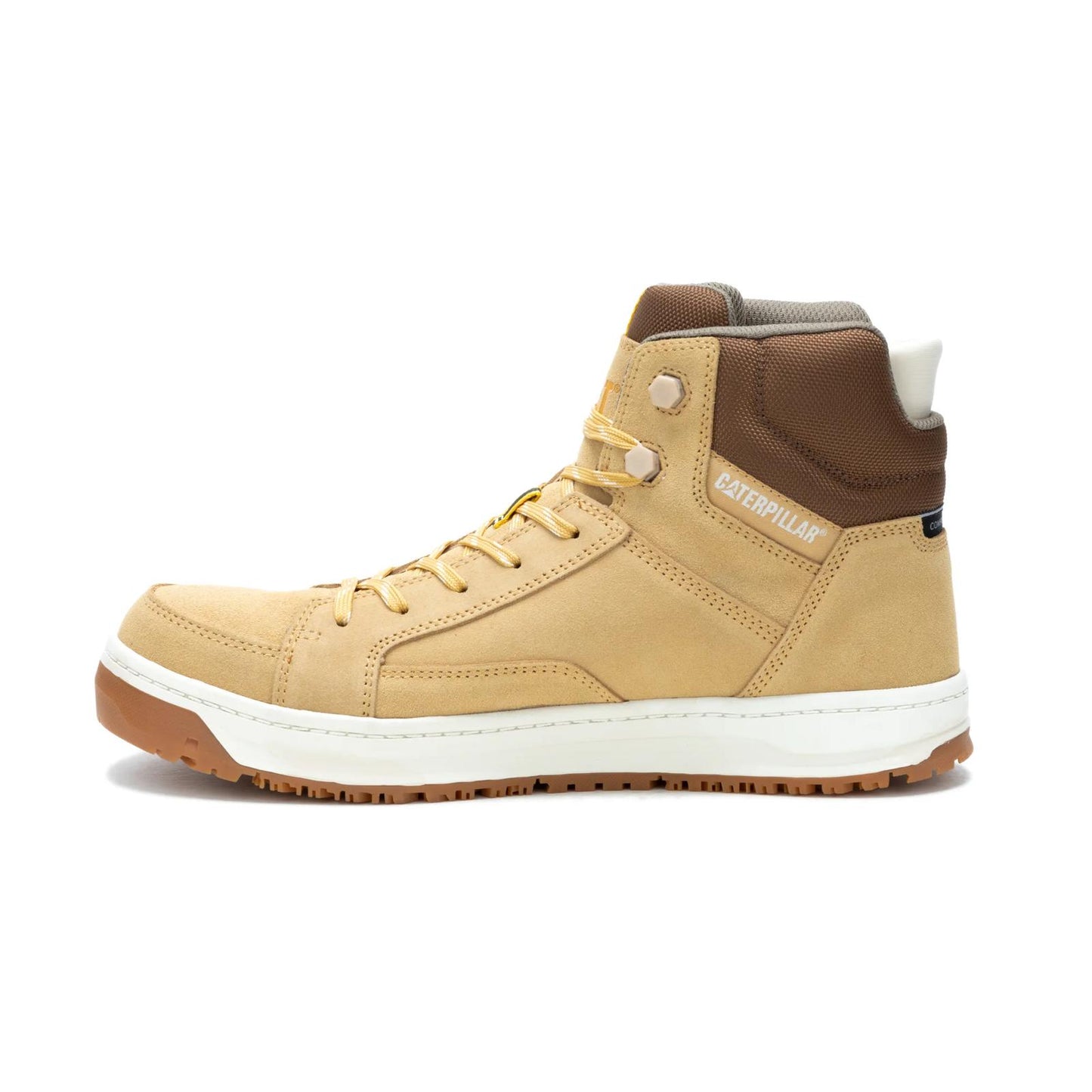 Cat Footwear Men's Streamline Court Mid Composite Toe Work Shoe