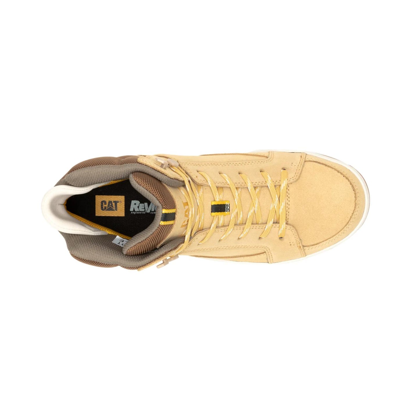 Cat Footwear Men's Streamline Court Mid Composite Toe Work Shoe