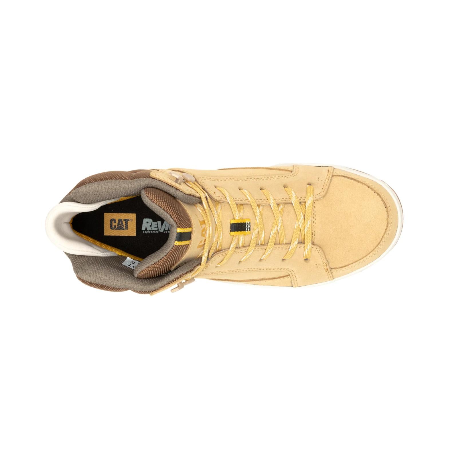 Cat Footwear Men's Streamline Court Mid Composite Toe Work Shoe